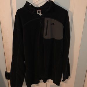 The North Face fleece quarter zip pullover